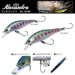 アングラーズリパブリック アレキサンドラ 70HW  ゆうパケット可