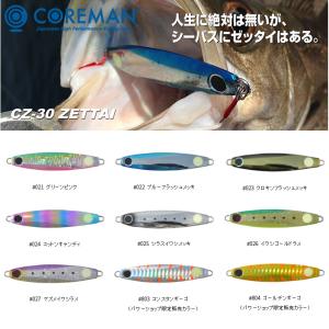 コアマン　ジグ　30g　CＺー30 CZ-30 ZETTAI | COREMAN - コアマン公式サイト | デイゲームは