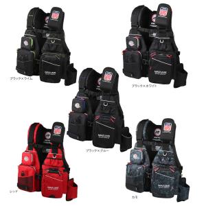 オレンジブルー マズメ MZX-タイドマニアライフジャケット MZXLJ-089