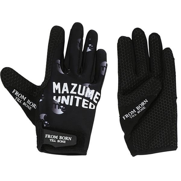 マズメ mazume ゲームフィッシンググローブ ブラック MZGL-S597 (フィッシンググロー...