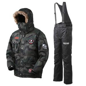 オレンジブルー マズメ mazume コアオールウェザースーツPOP カモ MZFW-654