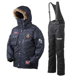 オレンジブルー マズメ mazume コアオールウェザースーツPOP MZFW-654 マズメブラックカモ