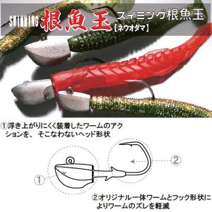 一誠 海太郎 根魚玉 スピン 14g #2/0 / ブレード ジグヘッド ルアー