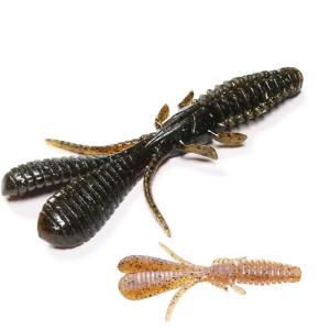 全11色】 一誠 (イッセイ) issei AKチャンク 4in (ブラックバス ワーム