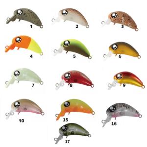 トラウト用ルアー約250個セット　ロブルアーバベル　スイッチバック　ドーナなど ロブルアー バベルZ 1.8g (スプーン トラウトルアー) ゆうパケット可