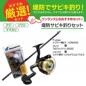 ワンランク上のオススメ堤防サビキセット (サビキ釣り 3点セ...