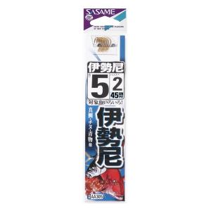 ささめ針 伊勢尼糸付 金 AA305 (糸付き針) ゆうパケット可｜fishing-you