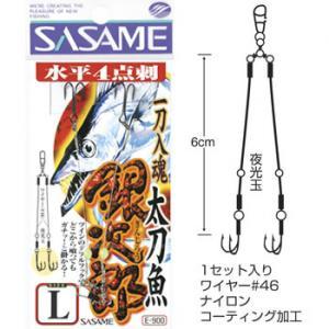 Shout!（シャウト） ささめ針 太刀魚銀次郎 水平4点刺 E-900 ゆう