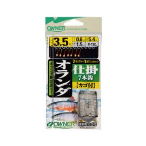 オーナー オランダカゴ仕掛 30132 R-132 ゆうパケット可｜fishing-you