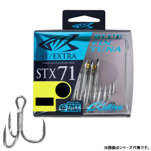 オーナー ブルーフィンツナ STX-71 #3/0 12371 (トリプルフック トレブルフック)