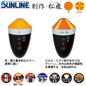 サンライン（SUNLINE） 松田ウキ 松飛 別作 ピエル 松田稔（MST） 各