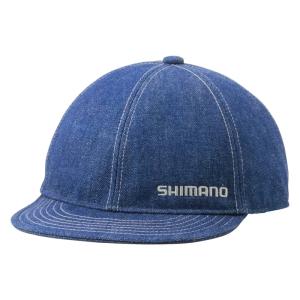 シマノ デニムキャップ ブルー CA-033W (防寒キャップ 帽子 フィッシングキャップ)｜fishing-you