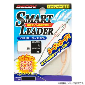 カツイチ スマートリーダー WL-51 (ショックリーダー フロロカーボン) ゆうパケット可