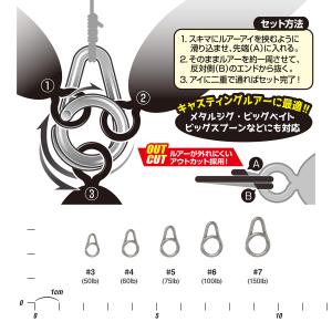 カツイチ R-51 フロントリング (スナップ...の詳細画像2