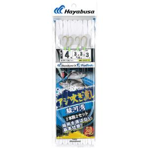 Hayabusa（ハヤブサ） サビキ付きイカメタル・バチコンリーダー 蓄光