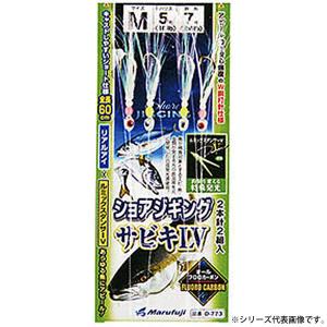 まるふじ ショアジギングサビキ ルミックスダンサーV 2本針 D