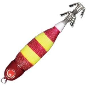 バレーヒル VHS スクイッドシーカーミニリン 20号 #STR01 RD/YL/ストライプ MINL20 (イカメタル スッテ 鉛スッテ) ゆうパケット可