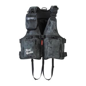 現品限り】 ライフジャケット 釣武者 Mushaフェイス コーデュラ