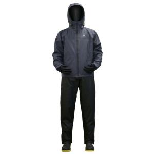 Gamakatsu（がまかつ） PVCサロペットデッキレインスーツ(上下セット
