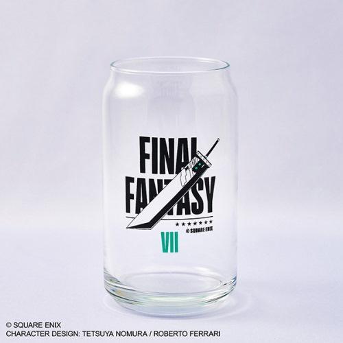 ファイナルファンタジーVII リバース 缶型グラス バスターソード / FF7 グッズ