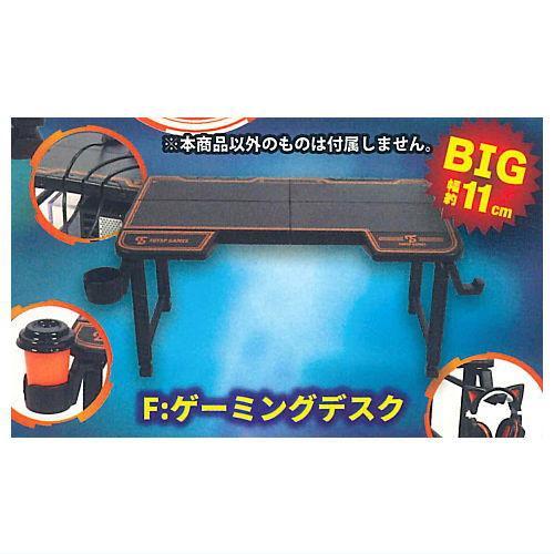 本当に光る！ゲーミングパソコンマスコット オレンジネオンスタイル 単品ゲーミングデスクのみ / カプ...