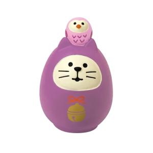 DECOLE（デコレ） concombre コンコンブル 陶器の干支飾り 馬だるま