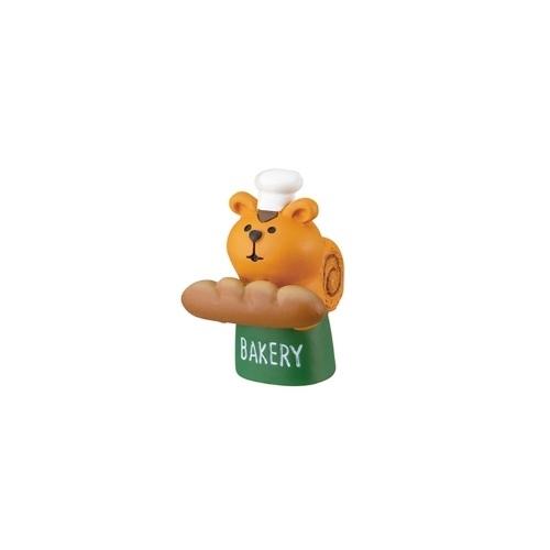 10％オフ concombre コンコンブル りすのパン屋 / デコレ ミニチュア 焼きたてパンマル...