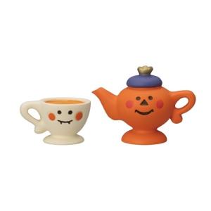 9/上発売予定予約 concombre コンコンブル おばけティーセット /可/かぼちゃの王国/ハロウィン/デコレ/ミニチュア