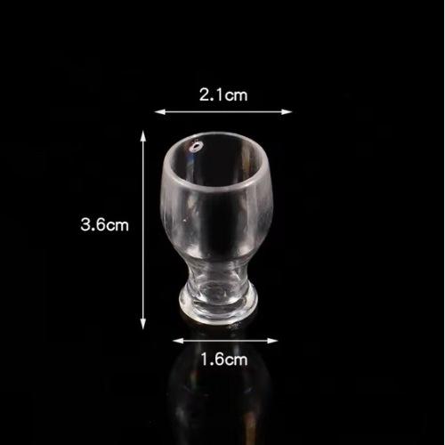 ミニチュア素材 コップ・タンブラー H36mm ４個セット 単価53円 / 食品サンプル フェイクフ...