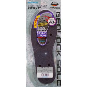 シマノ KT-035H グレー 3Lサイズ ジオロック・カットラバーピンフェルトソールキット訳アリ商品：パッケージなし商品のみの