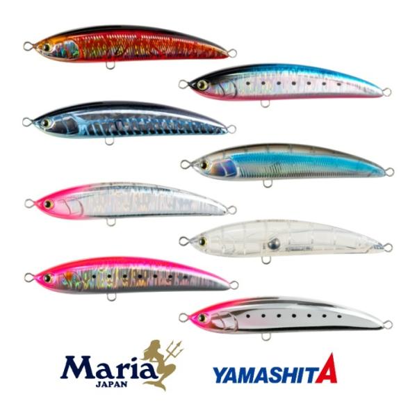 マリア レガート F140 35g ヒラマサ 青物 大物 海外向き シーバス ソルトルアー ミノー ...