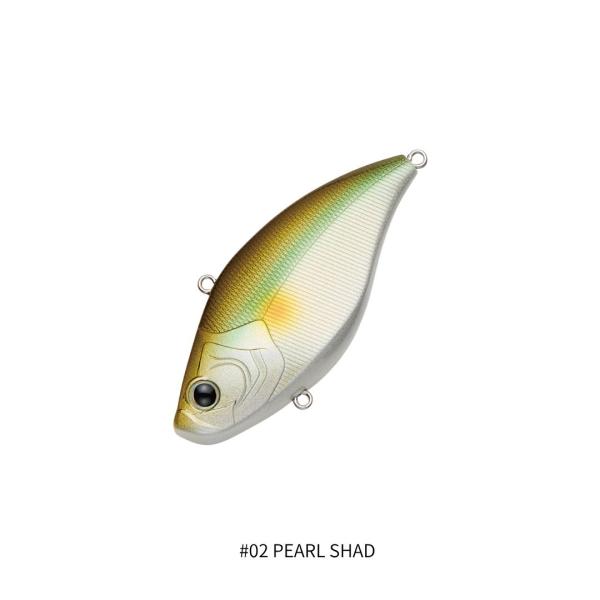 クレイジーバイブレーション 70S #02 PEARL SHAD alphatackle（アルファタ...