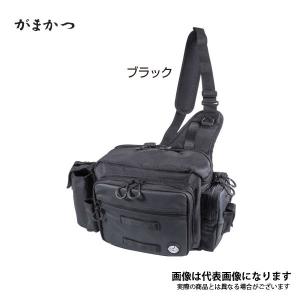 がまかつ ランガンショルダーバッグ ブラック LE301 爆買