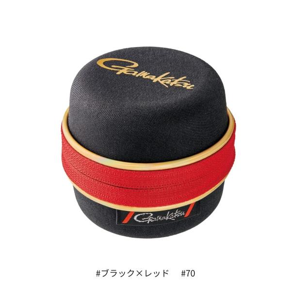 GM2583 スプールケース #ブラック×レッド #80 Gamakatsu（がまかつ）