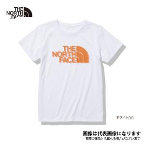 SALE ノースフェイス ショートスリーブビッグロゴティー（レディース） Wホワイト NTW32171 Lサイズ [clr22]｜fishingmax-webshop