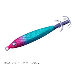 クレイジーオーシャン メタラーTG 25号 #02 レッド・グリーン/UV｜fishingmax-webshop