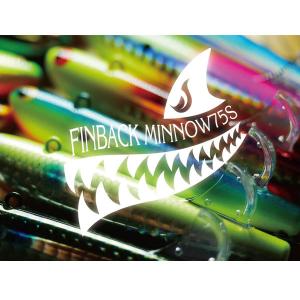 ポジドライブガレージ フィンバックミノー75S #04 トウゴロウ