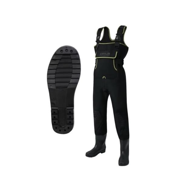 OH-106R クロロプレーンウェーダー ラジアル 中丸 4mm厚 #Lサイズ(25.5-26.0c...