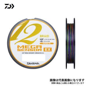 UVF メガセンサー12ブレイドEX＋Si 3号-300m ダイワ PEライン 12本より 5色色分け 爆買