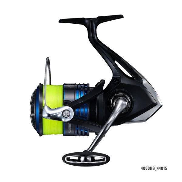 シマノ 21 ネクサーブ 4000HG (ナイロン4号-150ｍ付き) リール ベイトリール 爆買
