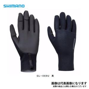 シマノ クロロプレンEXS 3カバーグローブ GL-069U ブラック L