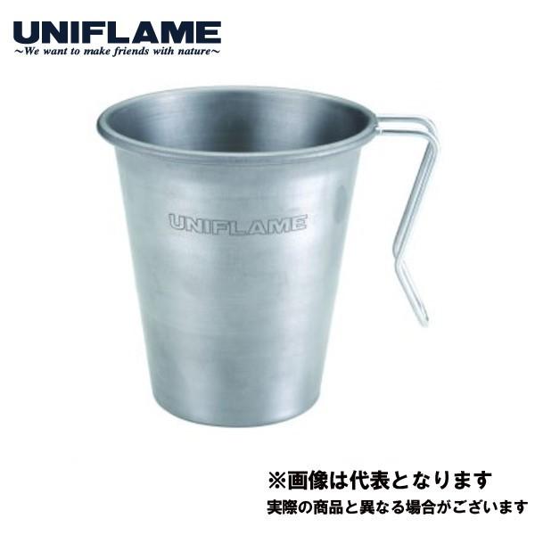 ユニフレーム スタッキングマグ500　チタン 666111 アウトドア キャンプ 用品 マグカップ ...