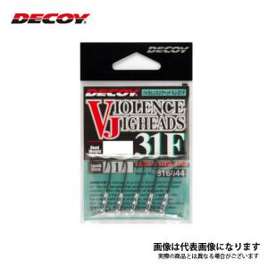 カツイチ デコイ VJ-31F バイオレンスジグヘッド ＃1-1／32oz｜fishingmax-webshop