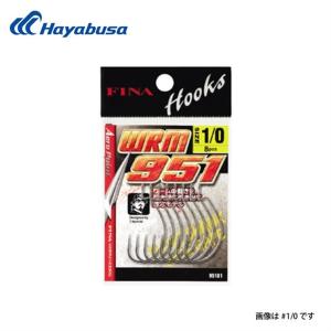 ハヤブサ ワイドゲイブ　オフセット　[ ＷＲＭ９５１ ]　ツヤケシＢＮ　＃４／０｜fishingmax-webshop