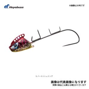 SW412 船太刀魚テンヤ フリーアングル フッ素コートフック 50号 バーストシュリンプ ハヤブサ｜fishingmax-webshop