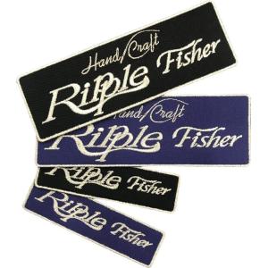 リップルフィッシャー ワッペン 大 / ripplefisher フィッシングウェア キャップ バイザーに｜fishingshopseacret