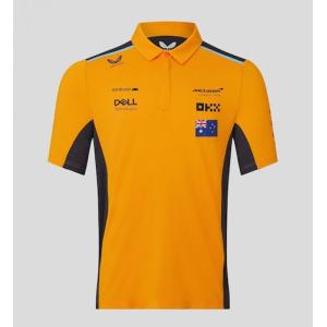 Mclaren F1 Lando Norris Polo Shirt マクラーレン ランド ノリス ポロシャツ 半袖 オレンジ｜fishsrb