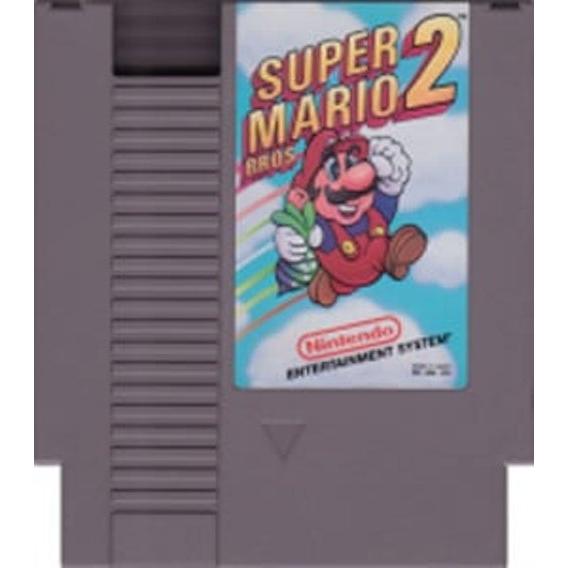 北米版 ファミコン NES Super Mario Bros 2 スーパーマリオブラザーズ 2