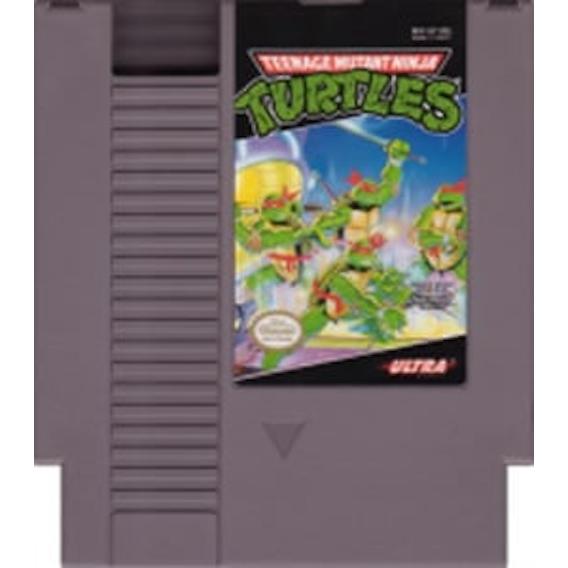 北米版 ファミコン NES Teenage Mutant Ninja Turtles 激亀忍者伝 ミ...