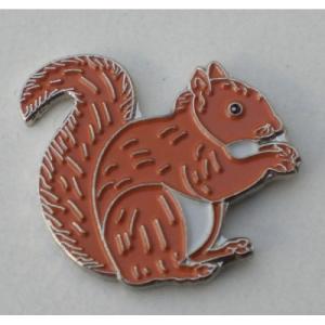 送料無料 Red Squirrel キタリス エナメル ピンバッジ バッチ ピンズ｜fishsrb